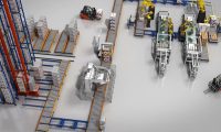 智能化工厂三维产品生产模拟动画制作