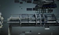 潜艇机械结构三维仿真模拟动画