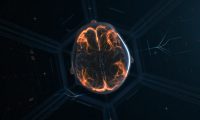 大脑神经元神经组织三维模型演示动画