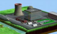 热电工厂三维工作原理动画制作