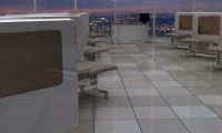 科技智能休息室模拟演示仿真动画